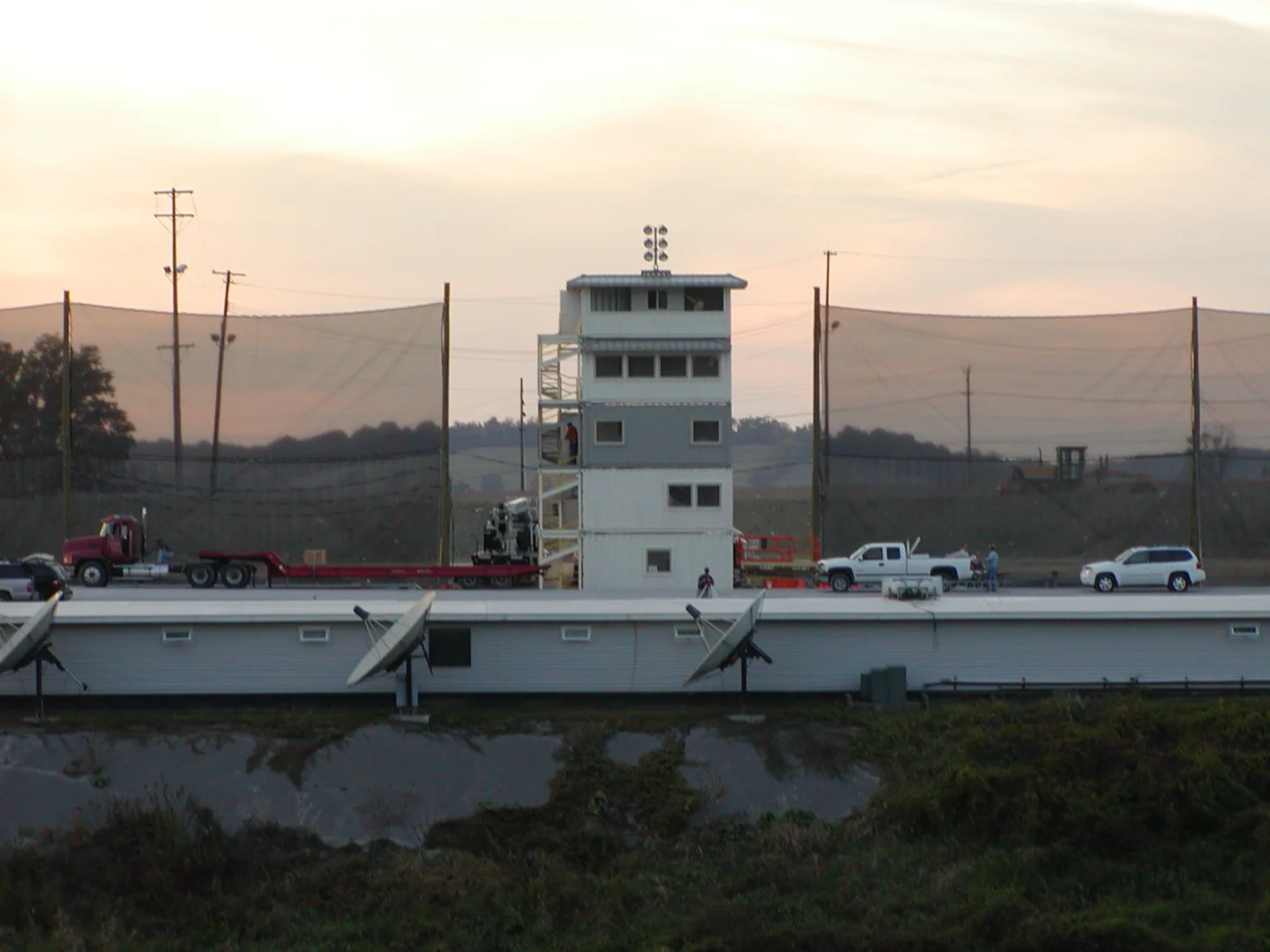 Racetrack Press Box